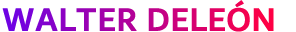 Walter Deleón (también conocido como Walter Luis Deleón), artista multifacético argentino